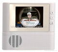 2.8 inch electronic peephole viewer with 3X digital zoom & doorbell function 3