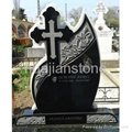 black granite tombstone 2