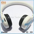 Foldable bluetooth headset wireless hot sale 4