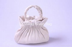 2012 new style linen cosmetic bag