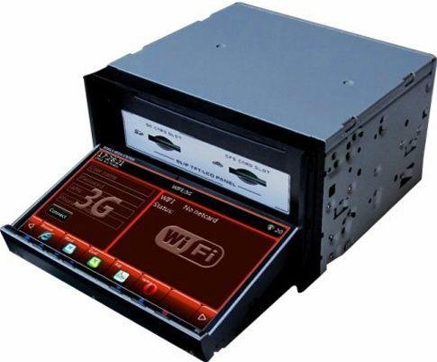 China Wholesale Car GPS PC DVD Player with 3G WIFI and Analog TV Functions