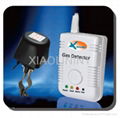 Gas alarm with automatic shut off manipulator