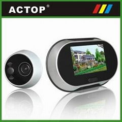 3.5 inch TFT color video doorphone(16 pcs chords for option)