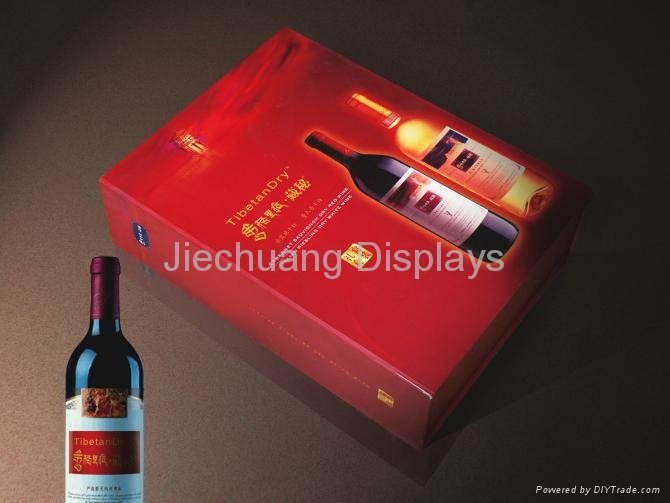 Premium custom cardboard wine packing box
