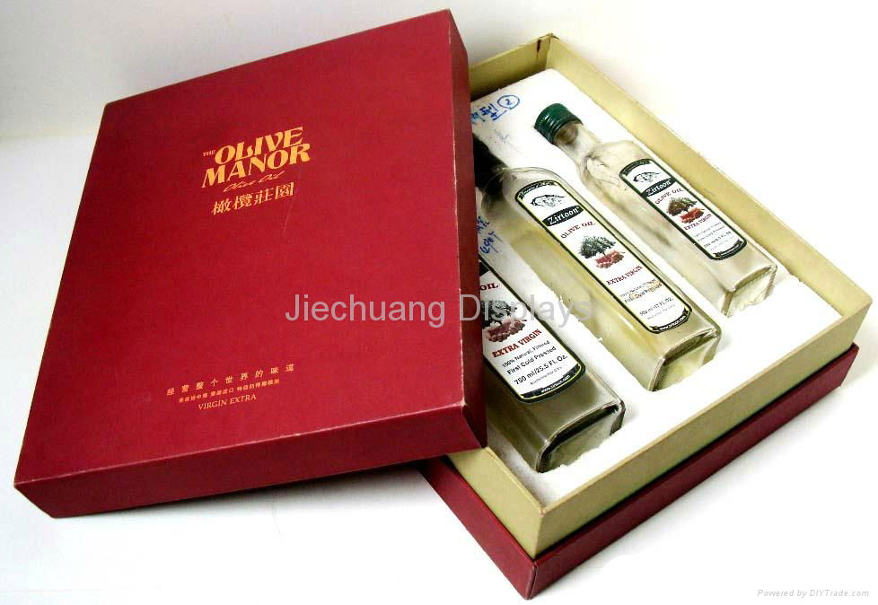 Premium custom cardboard wine packing box 2