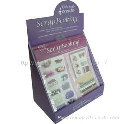 hanging counter brochure holder 2