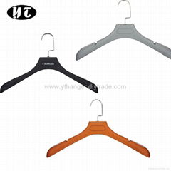 HP-06 rubber coated nonslip plastic clothes hangers