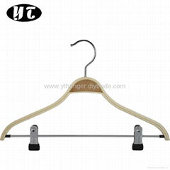 HW-08 thin polywood women suits clips hangers