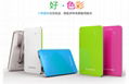 4000mAh thin design colorful power bank 1