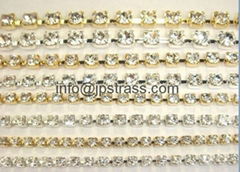 cup chain rhinestone trimming ,rhinestone chain trimming ,cup chain rhinestone 