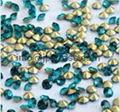 point back rhinestone /foiled back stone  3