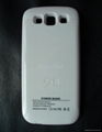 Ultra thin back clamping power bank for Samsung Galaxy S3 i9300  4200mAh 3