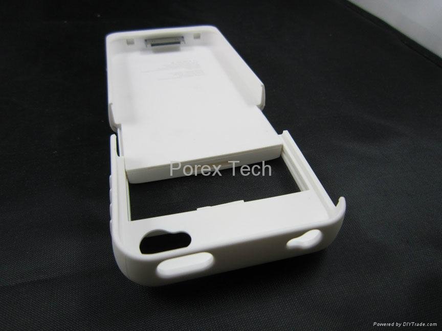 Ultra Slim Back Clamping Power Bank for iPhone4/iPhone4s 1900mAh  2