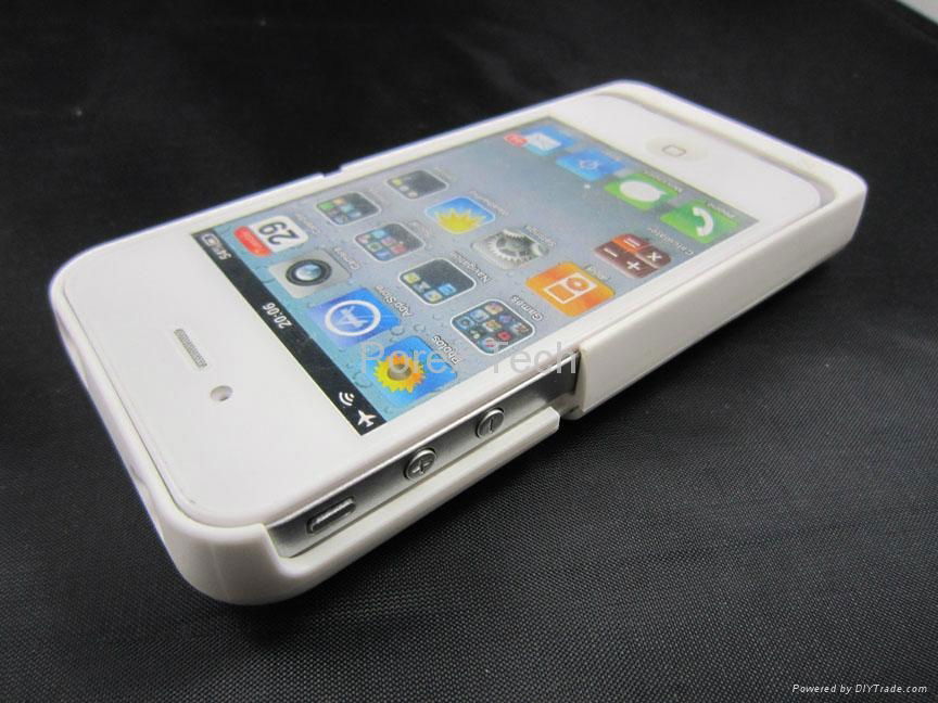 Ultra Slim Back Clamping Power Bank for iPhone4/iPhone4s 1900mAh  4