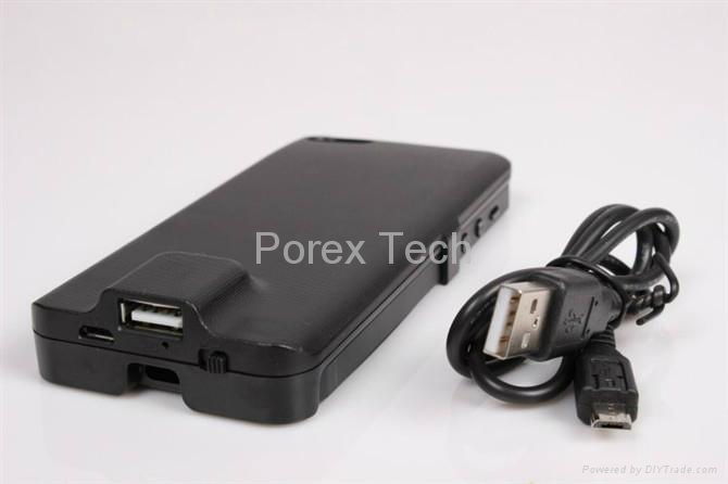 iPhone5 external battery Ultra Thin Charger Case  3