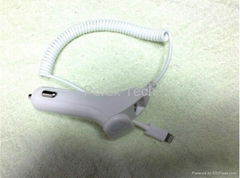 iPhone5 spring cable car charger