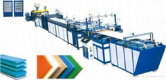 XPS foam plate production line