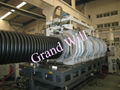 The medium double wall corrugated pipe production equipment 3