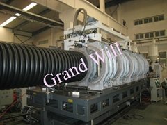 Large caliber double-wall corrugated pipe equipment