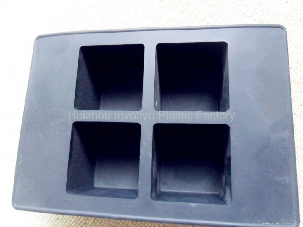 Square  Shape Silicone Ice Cube Tray 