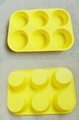 6 Holes Cake  Molds Silicon Sale SC-009 2