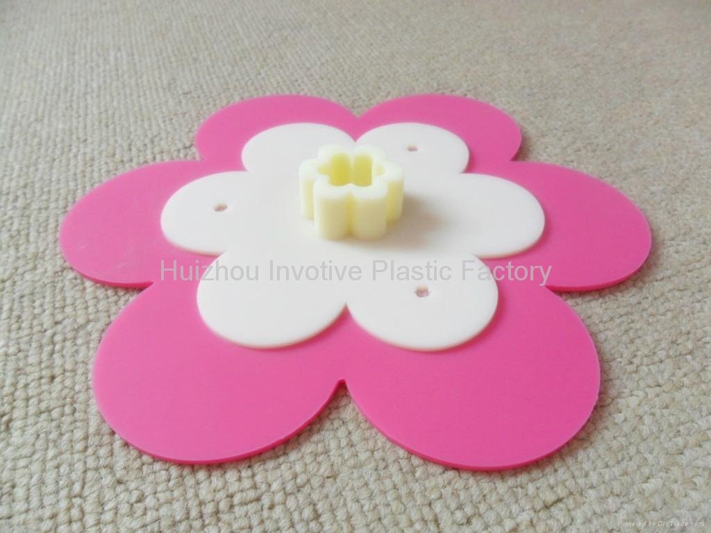2012 Hot flower bowl cover silicone 3