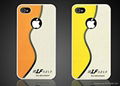 S line flexiable pattern mix color case plastic cover case for Iphone4 4S  1