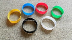 Colorful silicone bracelet