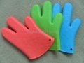 Silicone three finger glove