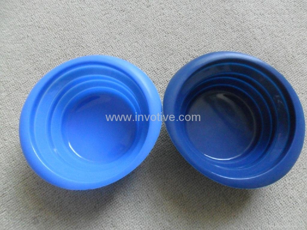 Silicone floded bowl 4