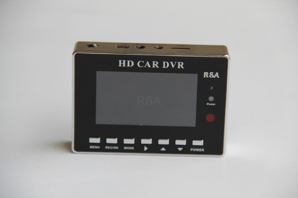 HD Car DVR,2.7" 2CH HD CAR DVR,Support Dual-channel recording simultaneously 4