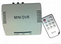 2CH SD MINI DVR D1 Intelligent Motion Detection 32GB with audio/Video Outlet 2