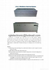 cable tv catv 16 channels in 1 modulator