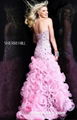 prom dresses Sherri Hill 9409 pink long prom dresses 2