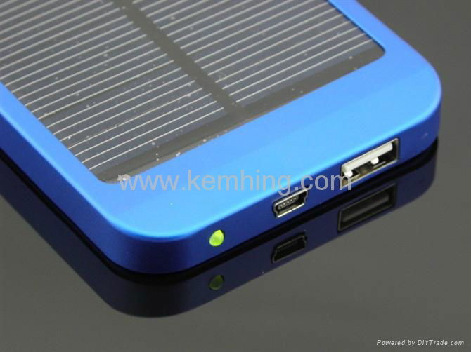 2600mA/h  Solar Power Bank External Battery for iPhone iPad 2