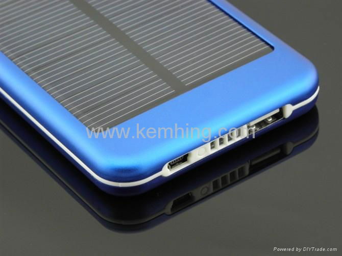 5000mAh Solar Power Bank Portable Battery Charger for Cellphone and Tablet PC 3