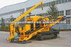 HFDP-40 hydraulic horizontal drilling rig with pipe rack, 