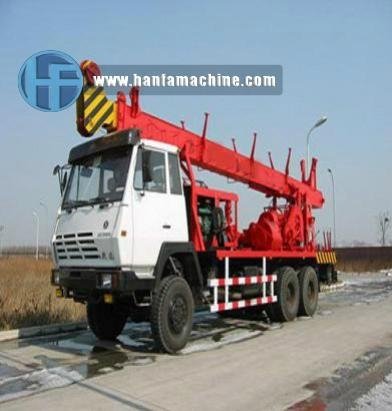 HFT-300D Truck Mounted Water Well Drilling Equipment Language Option  French  2