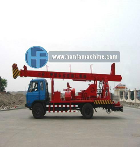 HFT-300D Truck Mounted Water Well Drilling Equipment Language Option  French  3