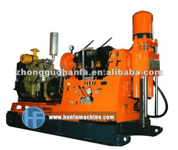 Super quality! HF-5A spindle type core drillIing rig with main machine and tower