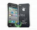 Anti-Fingerprint Screen Protector  flim for Apple iPhone 4 4S 3 3S 2 1