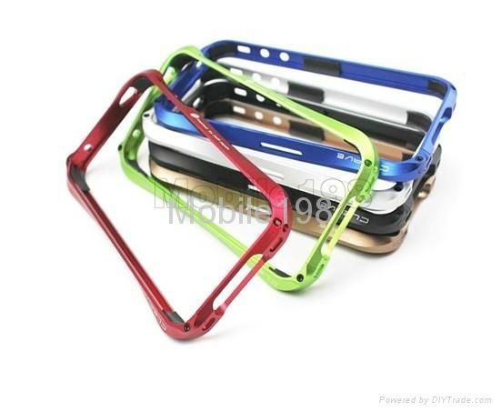 Silicone Bumper Frame Cases-01 for Apple iphone 4 4S PU PC frame 3