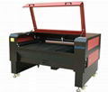 Mini laser machinery for acrylic sheets with bamboo 1