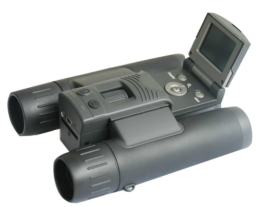 Digital Camera Binocular with 640 x 480 Pixels AVI Resolution