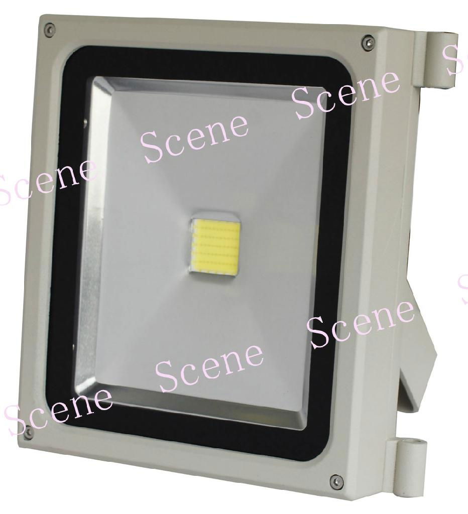 IP66 50W LED Floodlight with Aluminum material    
