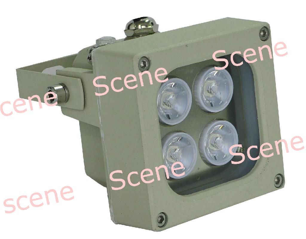 Scene 10W IR illuminator with Aluminum material & night vision light sources