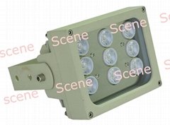 Scene 24W IR illuminator with Aluminum material & night vision light sources 