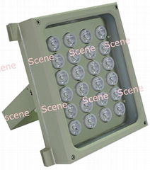 Scene 54W IR illuminator with Aluminum material & night vision light sources