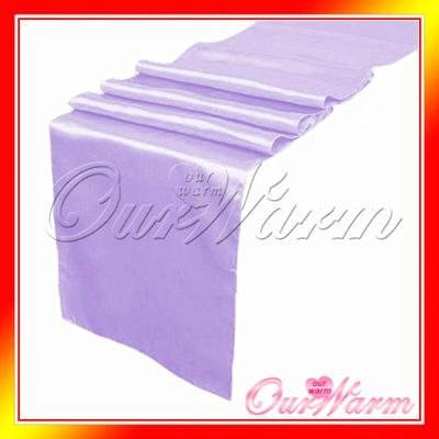  Satin Table Runner Wedding Party Decor Colors 3