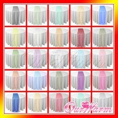 12"x108" Organza Table Runner Wedding Party Supply Decoration Colors